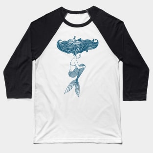 Mermaid Baseball T-Shirt